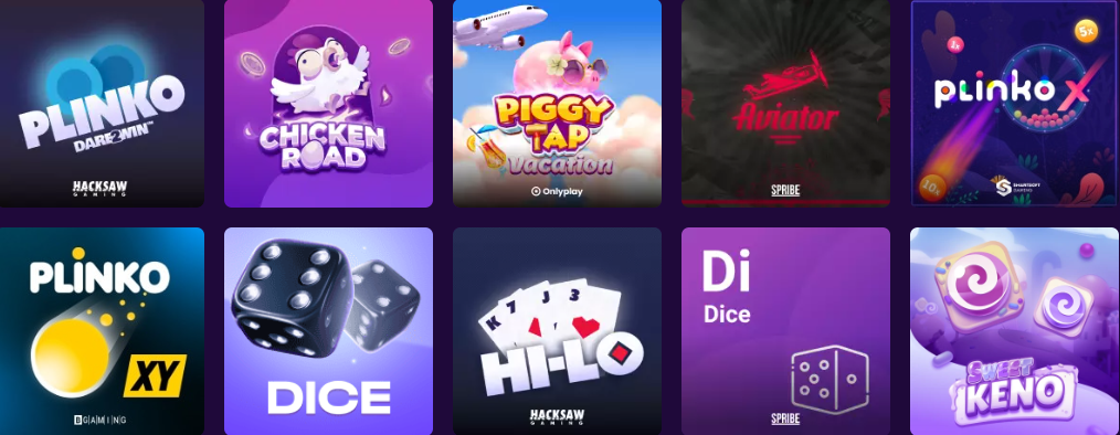 Crash Games at Canplay Casino